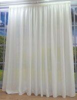 Тюль Лен Premium Фентези плотный Белый 400x270 см